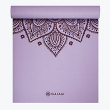 Load image into Gallery viewer, Citron Sundial Yoga Mat (5mm)