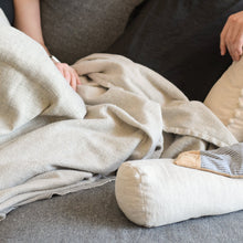 Load image into Gallery viewer, Halfmoon Cotton Yoga Blanket